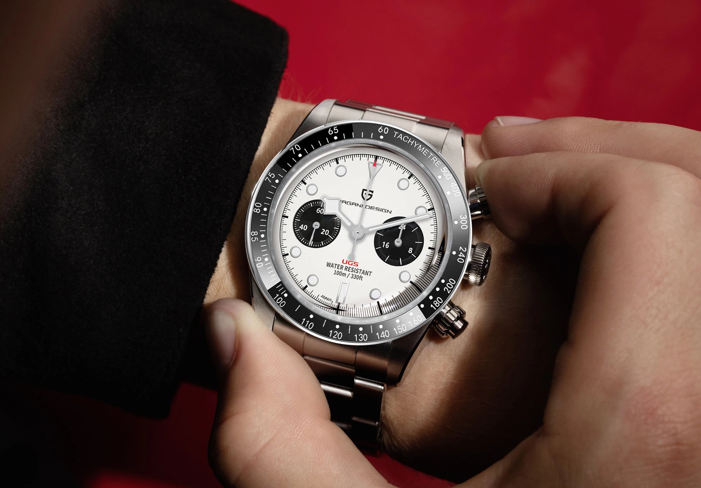 Nuovo Orologio da Uomo PAGANI DESIGN BB Panda 2026, Orologio al Quarzo di Lusso Retrò, Cronografo Sportivo da Polso, Impermeabile 100M, Luminoso