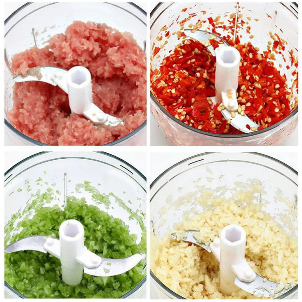 Affettatrice pelapatate manuale, tritatutto per cipolle, pressa per aglio, tritatutto per alimenti portatile, affettatrice Dicer Mixer per verdure da cucina