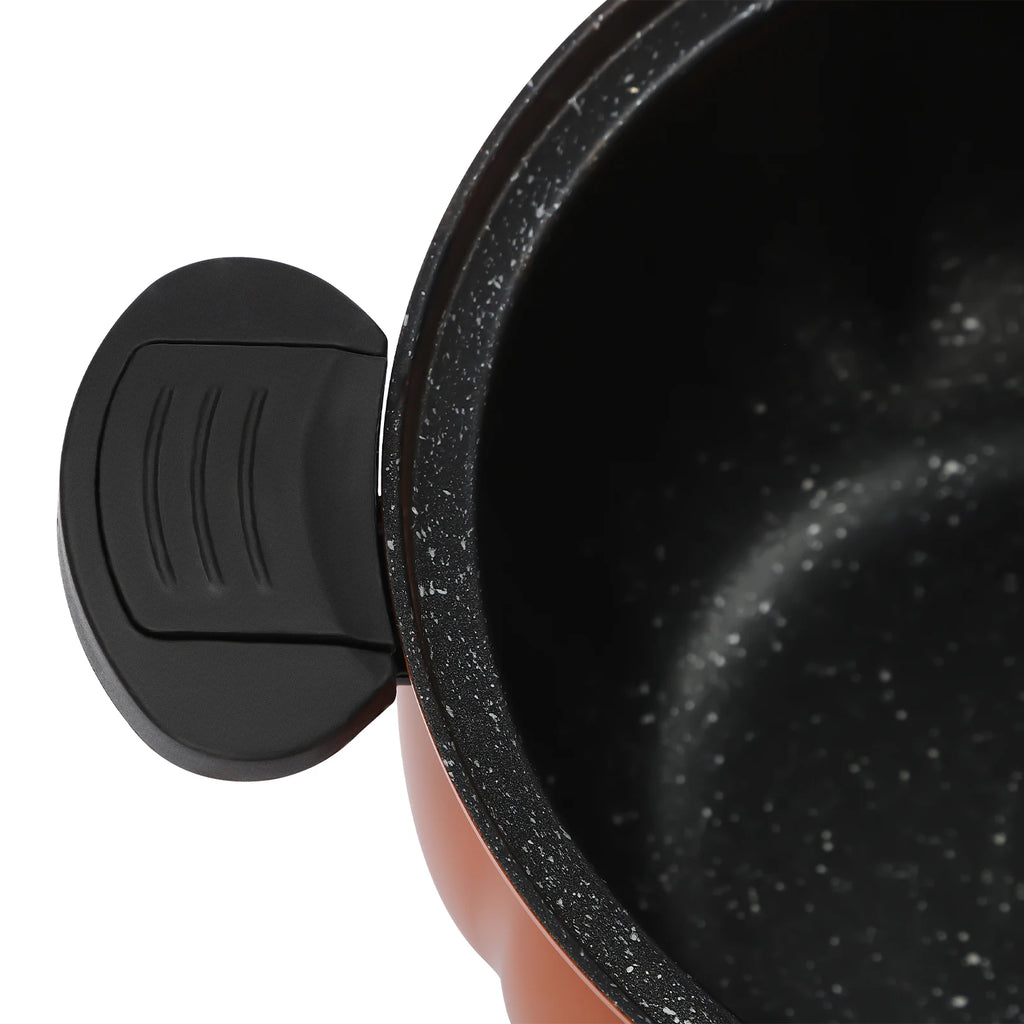 Mikro-Dampfkochtopf, Korrosionsbeständig, Schnelles Kochen, Sicher in der Anwendung, Leicht zu Reinigen, Kürbisförmiger Dampfkochtopf