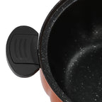 Mikro-Dampfkochtopf, Korrosionsbeständig, Schnelles Kochen, Sicher in der Anwendung, Leicht zu Reinigen, Kürbisförmiger Dampfkochtopf