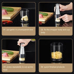 Affettatrice pelapatate manuale, tritatutto per cipolle, pressa per aglio, tritatutto per alimenti portatile, affettatrice Dicer Mixer per verdure da cucina