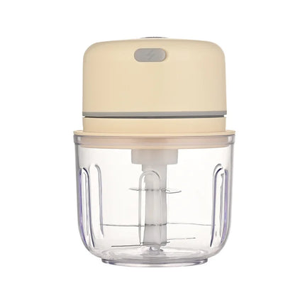 Electric 450ML Food Chopper for Garlic, Vegetables, and Meat, Robust and Durable, Ginger and Vegetable Blender, Kitchen Utensil