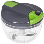 Affettatrice pelapatate manuale, tritatutto per cipolle, pressa per aglio, tritatutto per alimenti portatile, affettatrice Dicer Mixer per verdure da cucina