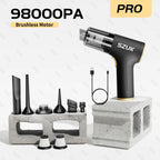SZUK 98000PA Auto-Staubsauger Mini Leistungsstarke Reinigungsmaschine Starke Saugkraft Drahtloser Handstaubsauger für Zuhause und Auto