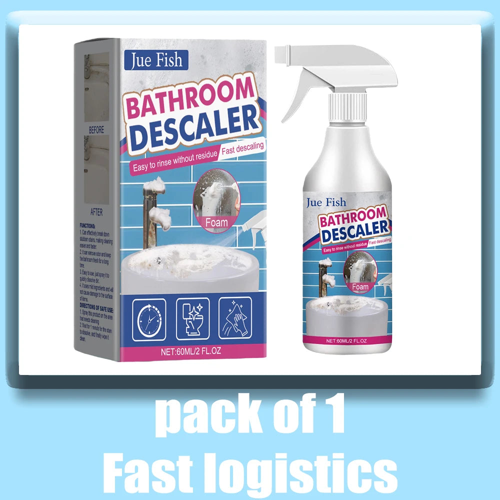 Badreiniger, Entkalker für Dusche und Wanne, Waschbeckenreiniger, Haushaltsreiniger