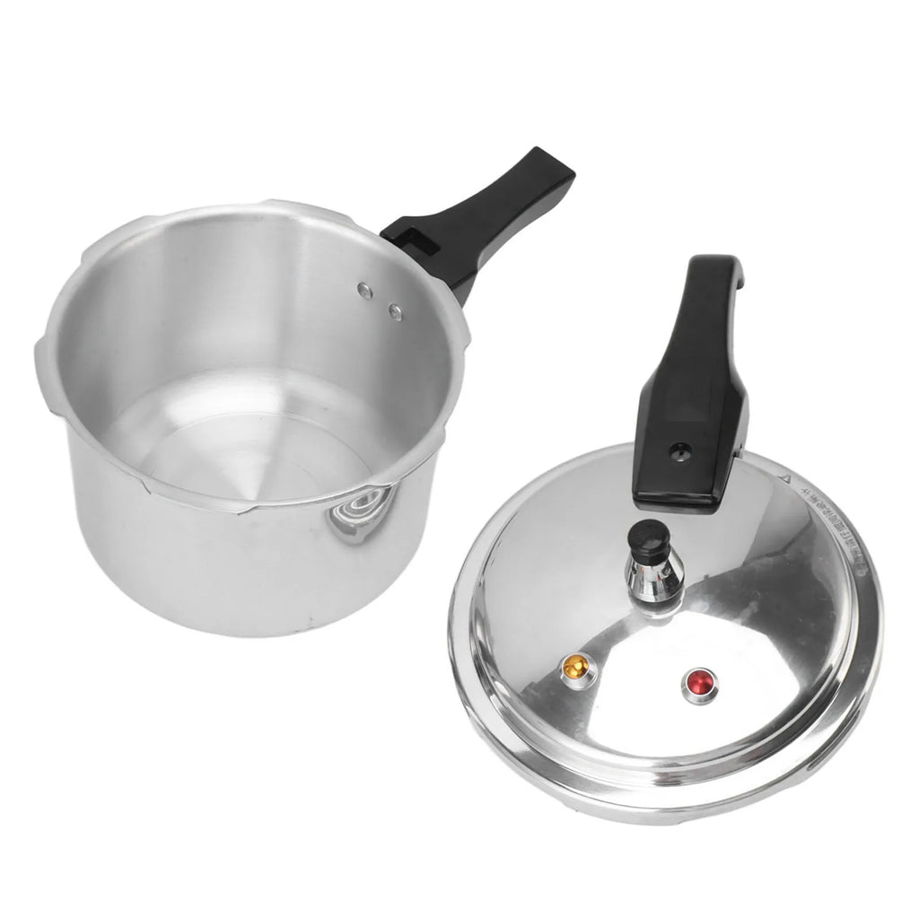 3-Liter-Aluminiumlegierung-Schnellkochtopf, 18 cm Mini-Schnellkochtopf mit 3-Liter-Boden für Gasherd, 3-Liter-Aluminiumlegierung-Schnellkochtopf