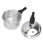 3-Liter-Aluminiumlegierung-Schnellkochtopf, 18 cm Mini-Schnellkochtopf mit 3-Liter-Boden für Gasherd, 3-Liter-Aluminiumlegierung-Schnellkochtopf