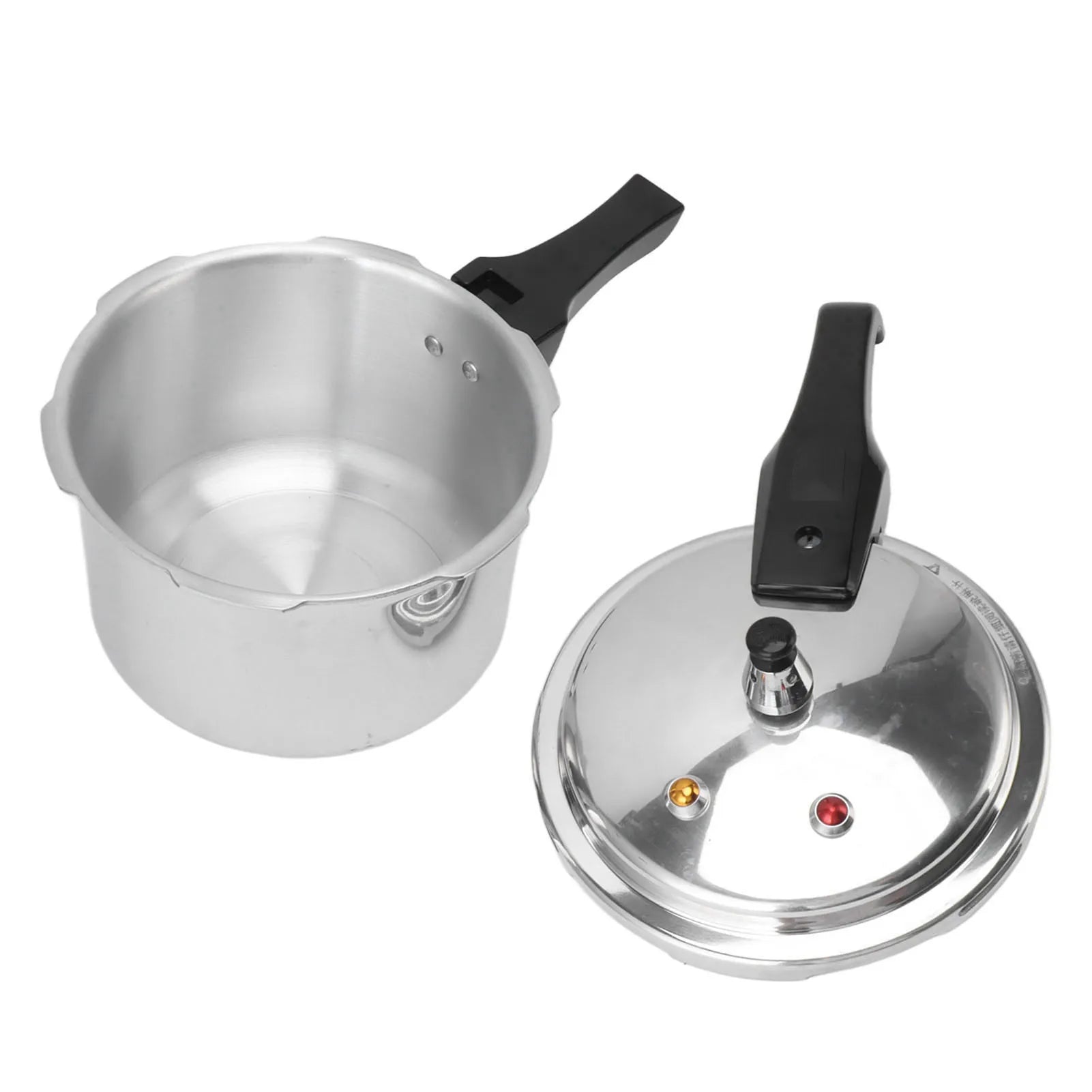 3-Liter-Aluminiumlegierung-Schnellkochtopf, 18 cm Mini-Schnellkochtopf mit 3-Liter-Boden für Gasherd, 3-Liter-Aluminiumlegierung-Schnellkochtopf