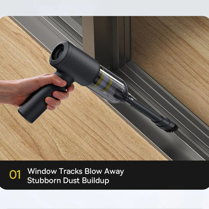 Baseus Car Vacuum Cleaner Cordless Car Air Blower Gun Powerful Handheld Auto Cleaning Appliance Wireless Vehicle Cleaner