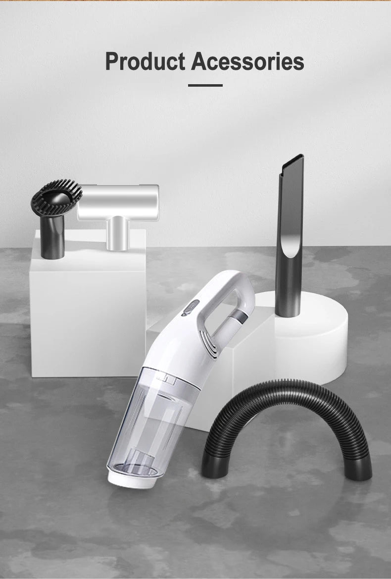 Kabelloser Mini-Handstaubsauger, Handheld-Reiniger, leistungsstarke Reinigungsmaschine, Haushaltsgerät für Auto, Staub, Tierhaare, USB-Aufladung