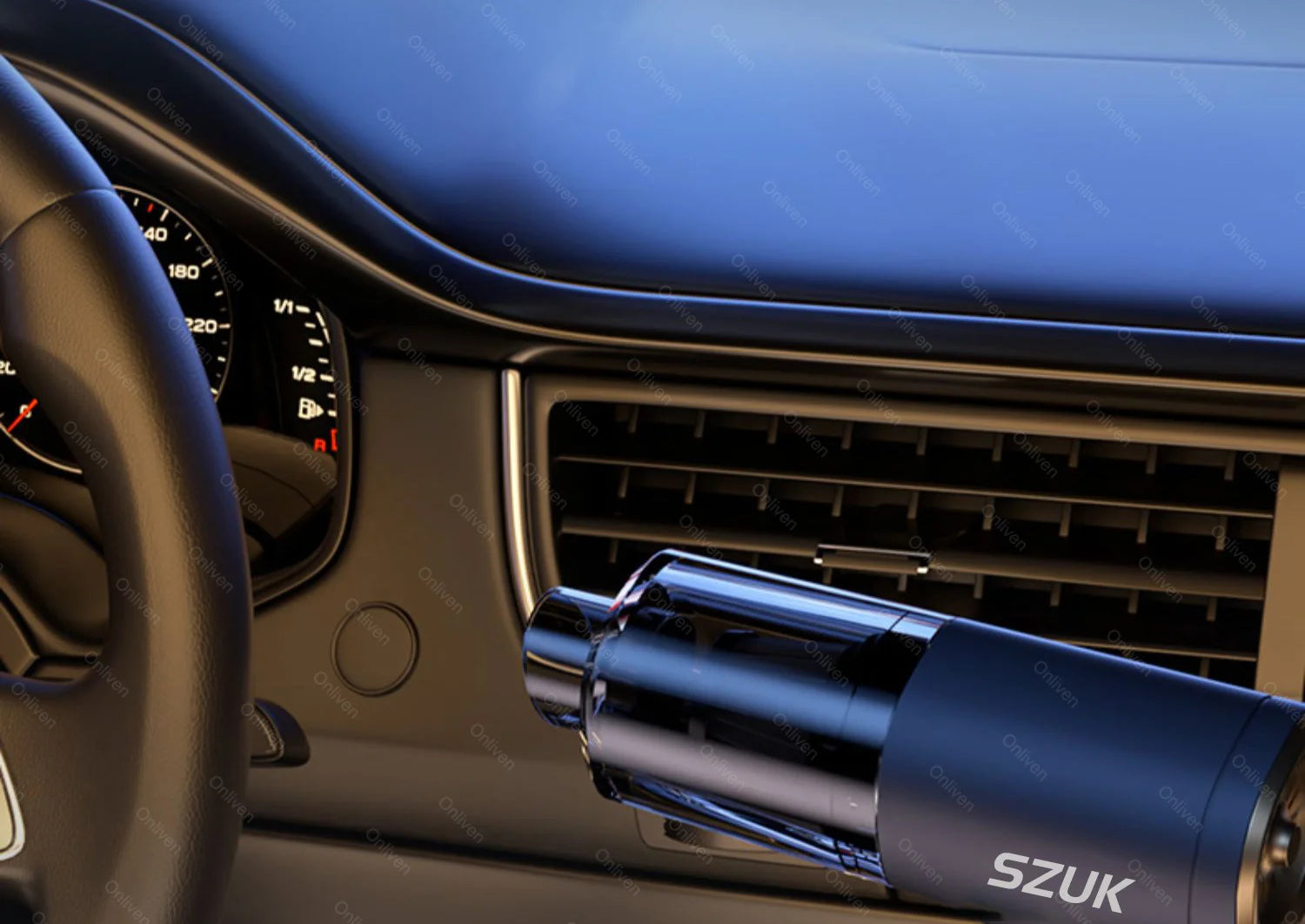 SZUK 98000PA Auto-Staubsauger Mini Leistungsstarke Reinigungsmaschine Starke Saugkraft Drahtloser Handstaubsauger für Zuhause und Auto