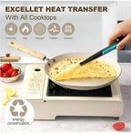 Padelle per pancake Padella antiaderente Pentole Utensili da cucina Friggere Cottura Fornello a induzione Fornello da forno Attrezzi da campeggio
