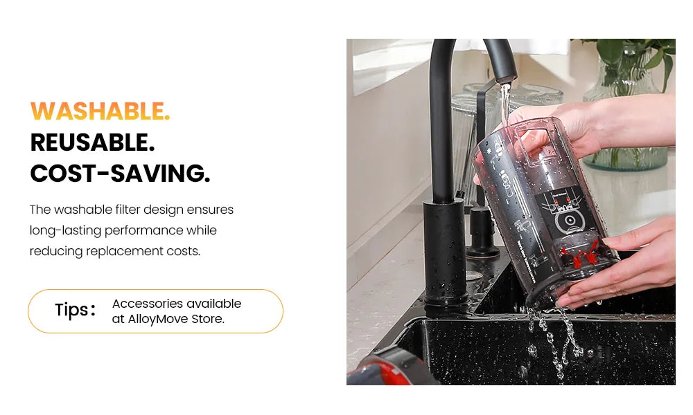 Erabros EV5 550W 70KPA Cordless Vacuum Cleaner with Ultra-Strong Suction Power, 80 Minutes Runtime, Smart Handheld Vacuum with 4 Modes