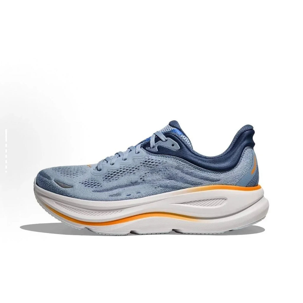 Scarpe da corsa Bondi9 da uomo e da donna, scarpe da corsa leggere e ammortizzate, scarpe da corsa elastiche e traspiranti per esterni