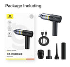 Baseus Car Vacuum Cleaner Cordless Car Air Blower Gun Powerful Handheld Auto Cleaning Appliance Wireless Vehicle Cleaner