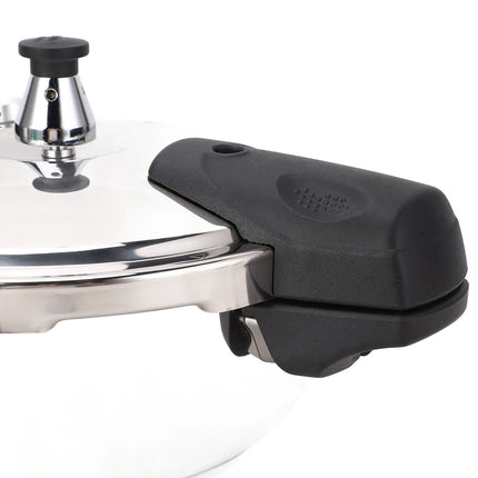 1.8L Pressure Cooker 1.8L Stainless Steel Explosion-proof Safe Pressure Cooker Oyster Fish Head Pot for Gas Stove Induction Cooker