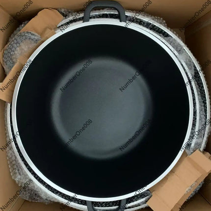 32/36/40cm Non-stick Aluminum and Granite Cookware Set, Large Kitchen Cookware Set with Lids, Non-stick Household Casserole