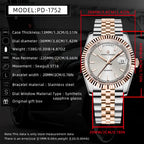 PAGANI DESIGN emailliertes Zifferblatt 2025 neue Herrenuhren DD36 Silber Gold automatische Luxus-Herrenuhr wasserdichte mechanische Armbanduhr