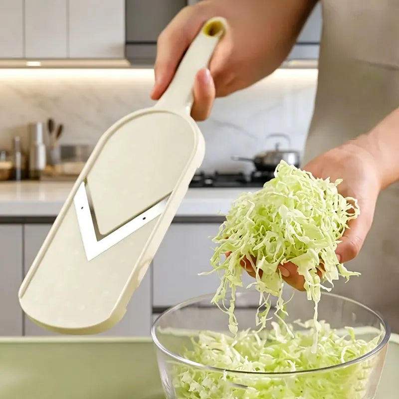 Manuelle Multifunktionsreibe für Kohl, extra feiner Gemüseschneider und -reibe für Kohl, Karotten