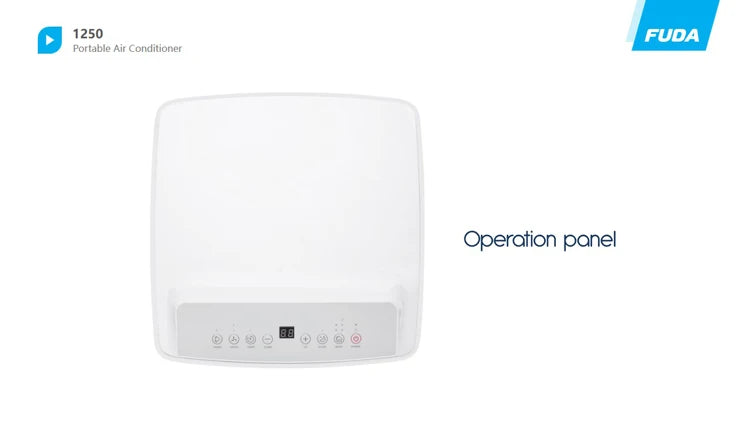 Condizionatore d'Aria Portatile 12000BTU con Funzione di Raffreddamento e Riscaldamento per Casa e Stanze