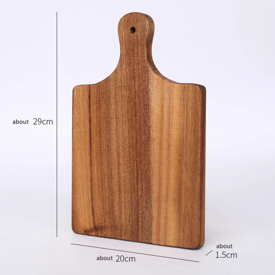 Schneidebretter Holztisch Holz-Wurstplatte Küchen-Käsebrett Großes Campingzubehör Utensilien Küchenbedarf Artikel