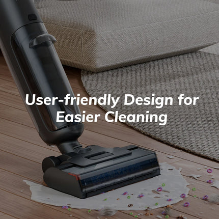 ILIFE W90 Pro Wireless Smart Floor Washer, 7000Pa Suction, 1 Minute Self-Cleaning, Dual Water Tank, Upgraded Version of W90