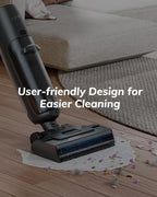 ILIFE W90 Pro Wireless Smart Floor Washer, 7000Pa Suction, 1 Minute Self-Cleaning, Dual Water Tank, Upgraded Version of W90