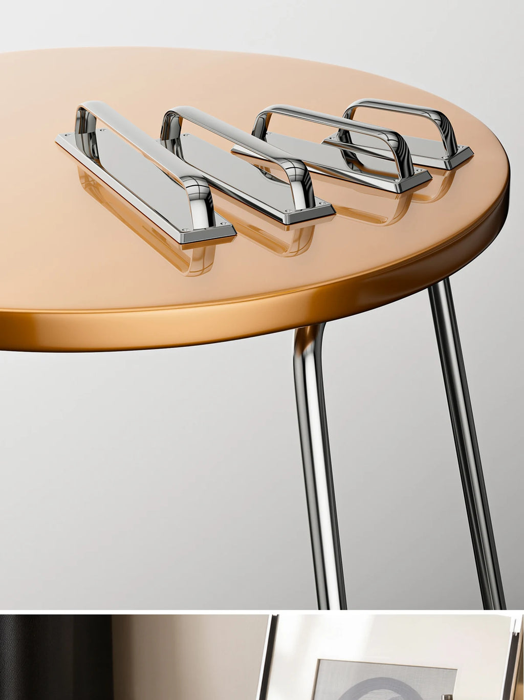 Maniglia per Armadio in Ottone Massiccio Dooroom, Design Stile Bauhaus, Maniglie per Mobili, Maniglia per Cassetti e Scarpiera da Cucina