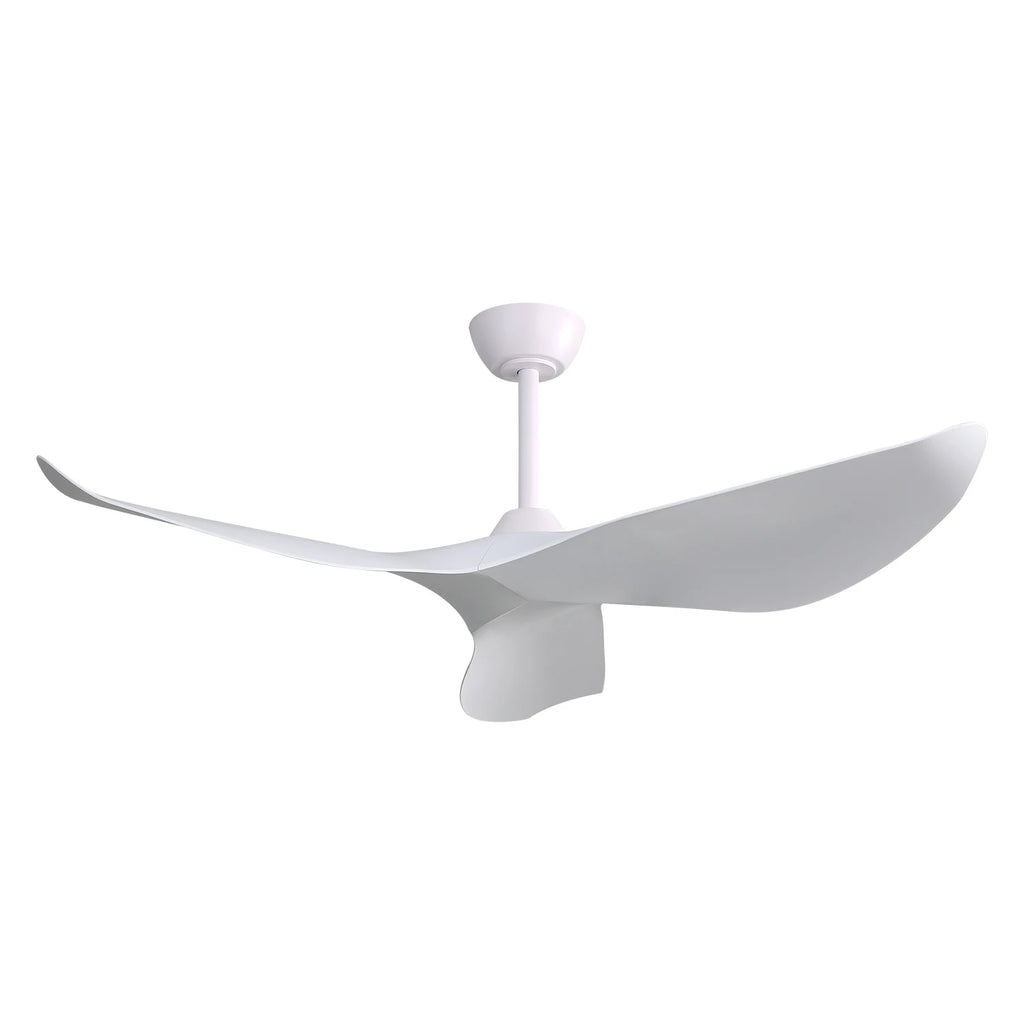 Ventilatore da soffitto Sofucor da 38 pollici silenzioso a corrente continua con luce LED, telecomando e 6 velocità, alta velocità del vento