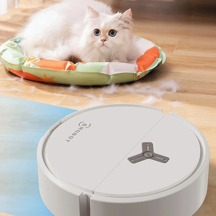 Lenovo Robot Aspirapolvere Intelligente 3 in 1, Aspiratore Robotico 4000Pa per Tappeti e Pavimenti Duri, Elettrodomestico per la Pulizia della Casa