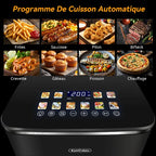 Friggitrice ad aria Koticidsin 11L 2000W Touch Screen con finestra visibile