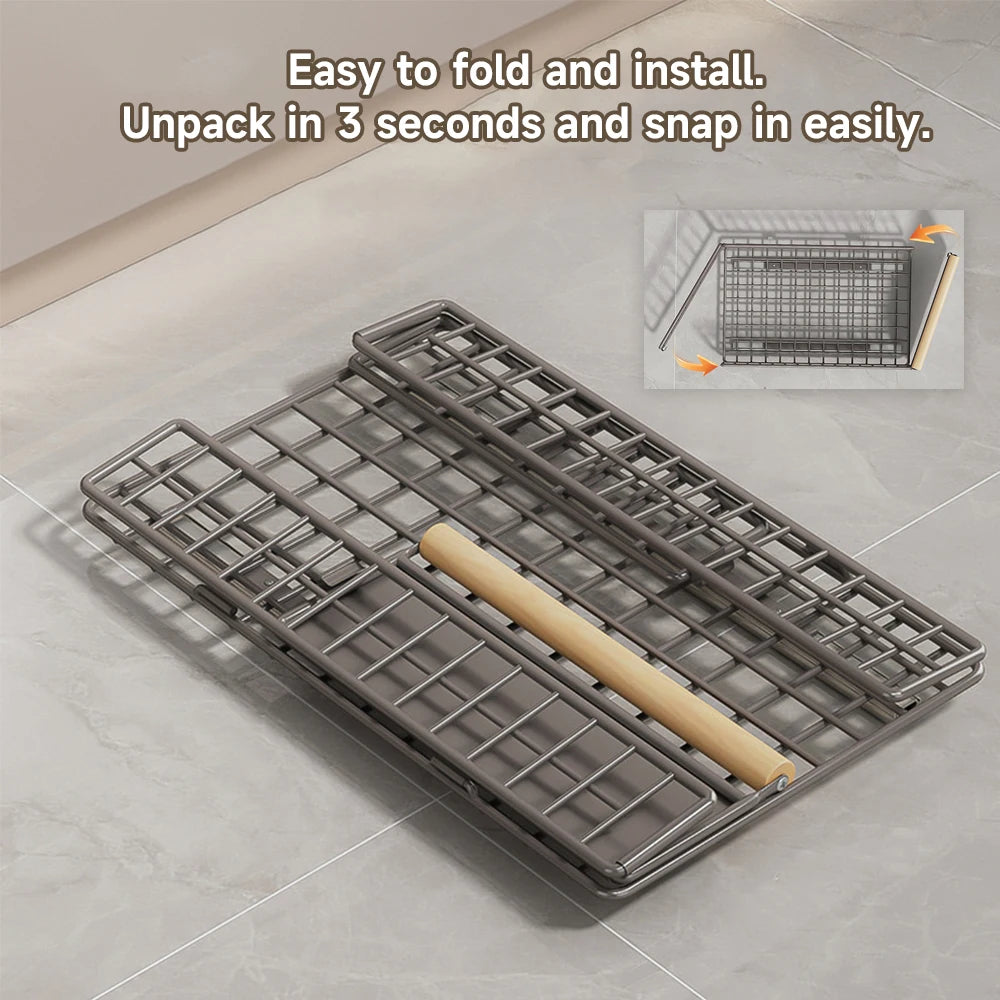 2/1 Pezzi Scaffale Estraibile da Cucina, Organizzatore per Armadietto, Cassetto Scorrevole, Scaffali Porta Spezie, Organizzatore Sottolavello