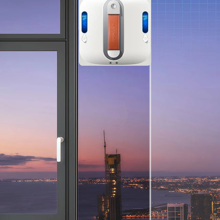 Liectroux S11 robot lavavetri, spruzzo d'acqua a 4 direzioni, pulizia di vetri, pavimenti, pareti e piastrelle, robot aspirapolvere per finestre, navigazione intelligente, sicurezza multipla, senza cornice, avvisi vocali