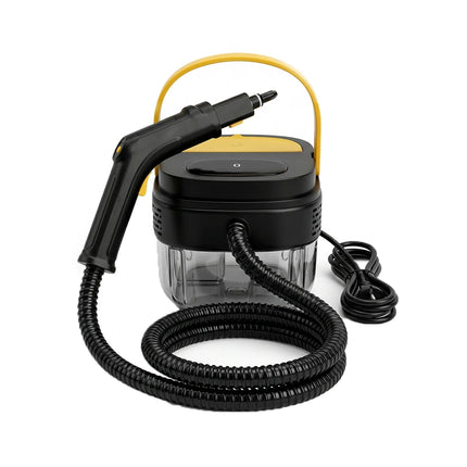 Podofo Pulitore a Vapore Portatile da 2500W, Macchina per la Pulizia dell'Aria Condizionata con Serbatoio da 1.6L, Vaporizzatore Pressurizzato per Impieghi Gravosi, Riscaldamento Rapido in 15s, 45 Minuti di Vapore Continuo, p