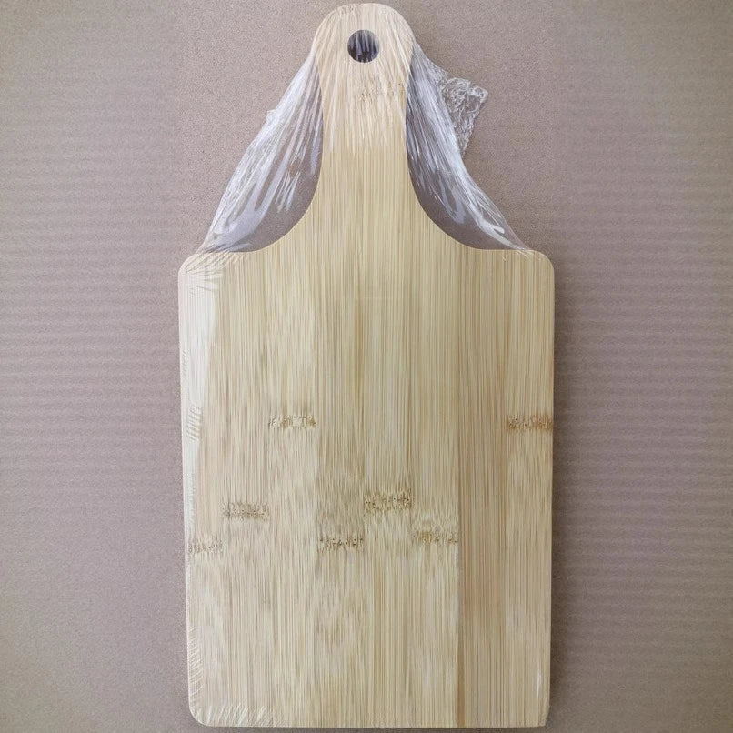Holzschneidebretter mit Griff, Küchenschneidebretter aus Bambus für Pizza, Brot, Käse, Wurst und Gemüse