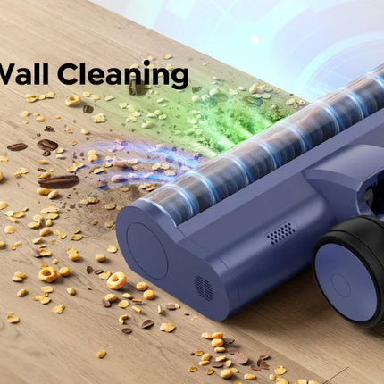 Laresar V11 650W 75000PA - Aspirapolvere senza fili ultra resistente, 90 minuti di autonomia, batteria rimovibile e display intelligente