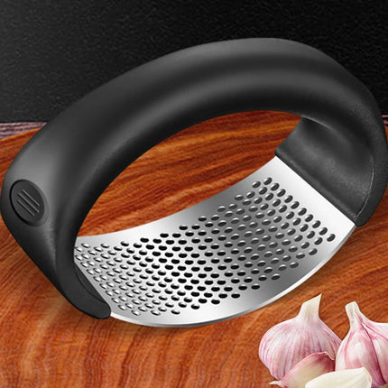 Manual Stainless Steel Garlic Press Rocker Mincer Garlic Chopper Garlic Crusher for Fruit Vegetable Kitchen Gadget Accessories