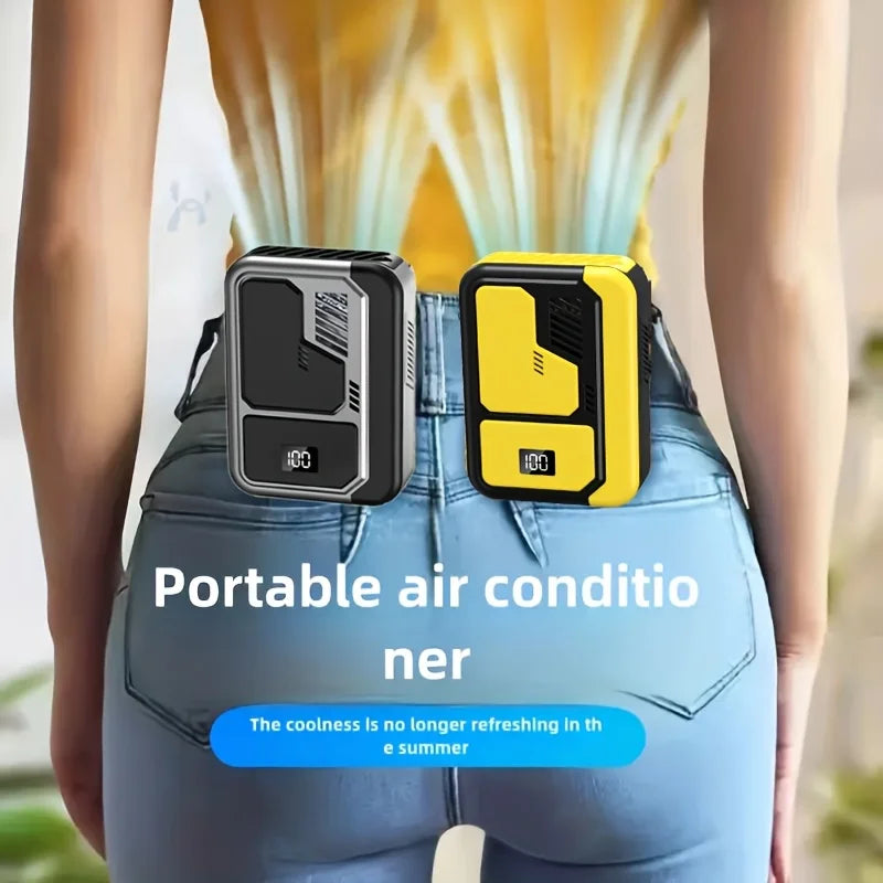Ventilatore Personale Portatile Mini Leggero Silenzioso Ricaricabile con 3 Velocità, Ventilatore Tascabile Compatto per Esterni, Casa e Ufficio