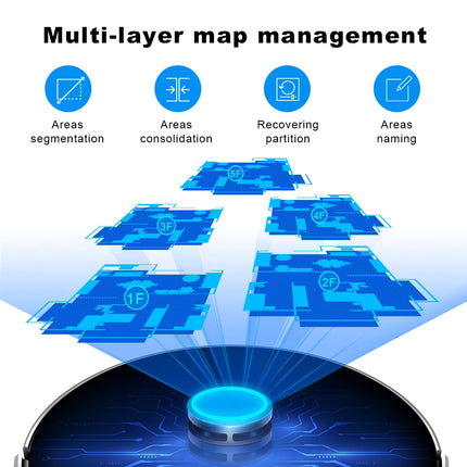 (codice promozionale: AEGG66) Aspirapolvere Robot Ibrido Liectroux X6, navigazione laser Lidar, 6500 pa, mappa multi-piano, pulizia a umido a forma di Y, zona vietata APP, area selettiva, riprendi punto di interruzione