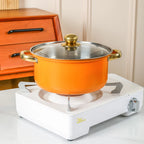 Set di pentole in acciaio inossidabile da 10 pezzi Pentole a induzione Utensili da cucina antiaderenti Pentola per stufato in acciaio inossidabile con coperchio per pentola