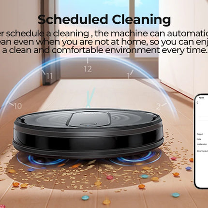 Airzeen R7 3-in-1 Robot Vacuum and Mop, 4000Pa Suction, Smart App/Alexa Control, Self-Charging for Pet Hair and Hard Floors