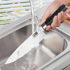 Professionelles 10-teiliges Küchenmesser-Set Chefmesser Tranchiermesser Hochkohlenstoffstahl Superscharfer Holzgriff Geschenkbox