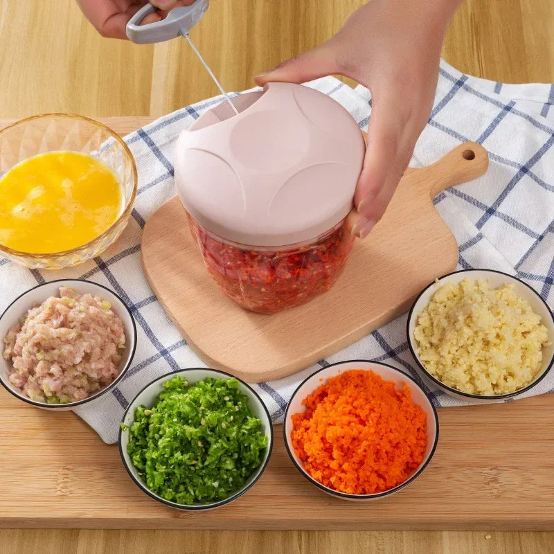 1 pezzo, tagliaverdure, schiacciapatate multifunzionale, tritatutto manuale per alimenti, tritatutto per verdure, tritatutto per aglio creativo, schiacciapatate