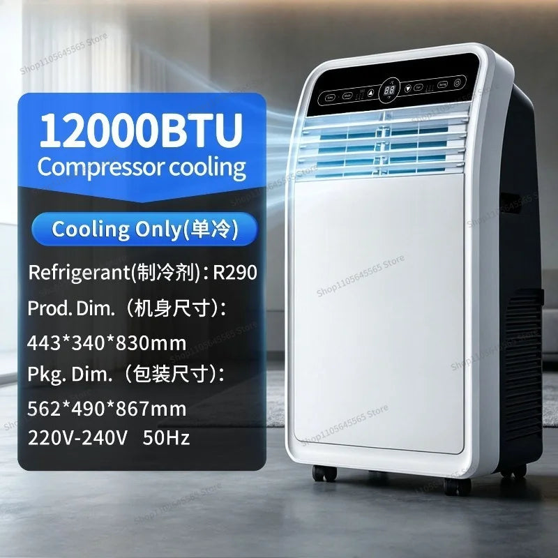 Compressore per Macchina di Raffreddamento Singola, Refrigerazione Portatile, Condizionatore d'Aria Mobile