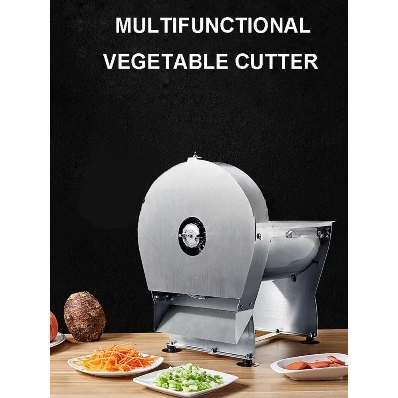 Kommerzieller elektrischer Kartoffelzerkleinerer 220V, Gemüseraspel, Obst- und Tomatenzerkleinerer, Aufschnittmaschine, Lebensmittelzerkleinerer