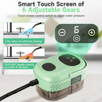 Handdampfreiniger 1100 ml mit Smart Touch, 3 Düsen, 2500 W hoher Leistung für die Auto- und Teppichreinigung