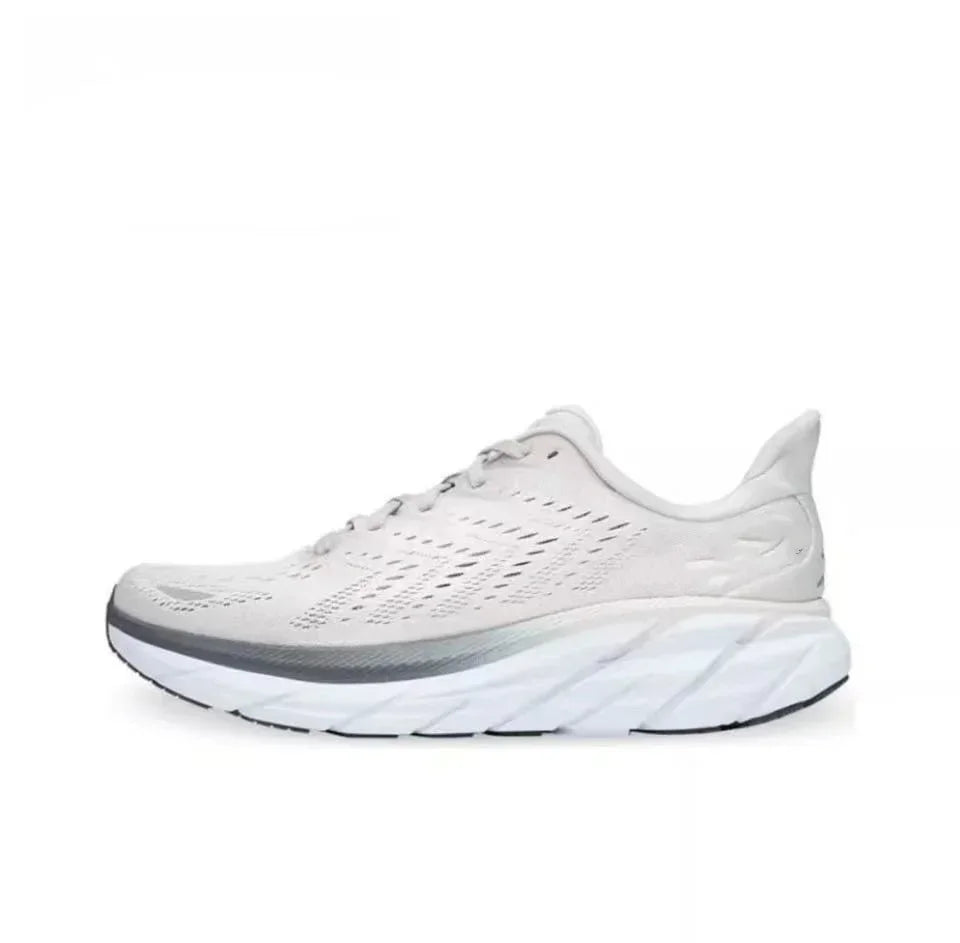 Hoka Clifton 8 Laufschuhe für Damen und Herren, leicht, gedämpft, atmungsaktiv, für Marathon und Training