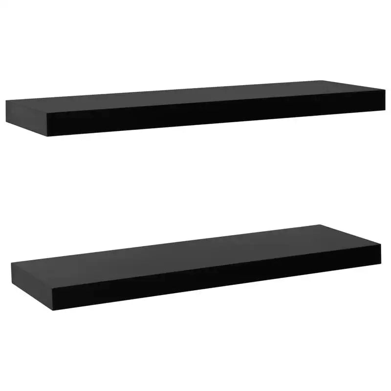 Mensola Sospesa – Mensole da Parete per Interni Moderni – MDF Laccato – Sistema di Montaggio Nascosto – Design Minimalista