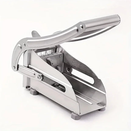 Set di 1 Utensile da Cucina in Acciaio Inox: Taglia Frutta, Taglia Verdure, Taglia Patatine Fritte, Affettatrice per Patate, Tritatutto