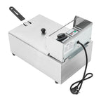 Friggitrice Elettrica Commerciale 6L 2500W 220V Euro Plug